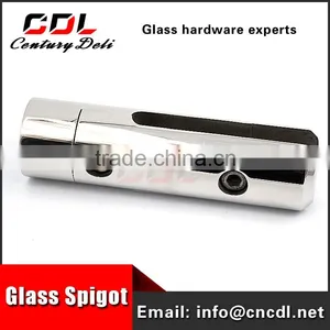 Glass Balustrade Frameless Pool Fence Clamp Spigot thumbnail-4