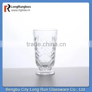 LongRun Top Grade Anhui Drinkware Carved Deep Footed Red Wine Glass Champagne Glass thumbnail-1