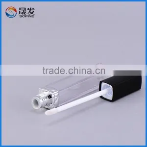 Transparent Plastic Cosmetic Packaging Lip Gloss Tube thumbnail-3
