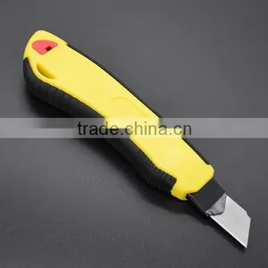 18mm Double Blades Cutter Tpr Utility Knife thumbnail-3