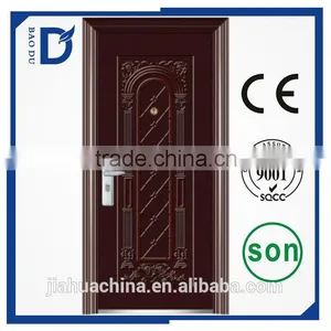 Cheap Italian Soundproof Exterior Swing Security Steel Door Residential BD-1433 thumbnail-1