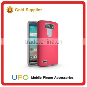 [UPO] New Hybrid Rugged Protective Shockproof Armor Hard PC Cell Phone Case for LG g3 thumbnail-2