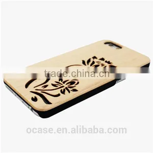 Best Christmas Gift Cheap Real Wood Phone Case for Iphone 5 Back Cover. thumbnail-4