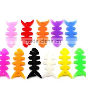 Cheap High Quality Earphone Cable Silicone Winder thumbnail-1