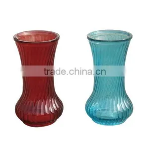 Colorful Glass Flower Vase thumbnail-1