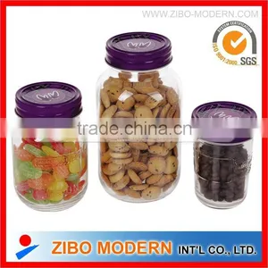 Round Glass Jar for Food/mason Jar /glass Bottle thumbnail-1