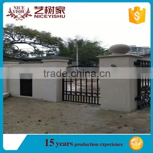 2016 New Style Front Gate Designs, Galvanized Iron Sheet Gate Design, Driveway Gates on .com thumbnail-1