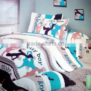 Luxury Reactive Printed Four Pieces Bedding Set thumbnail-1