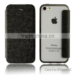 Newest Product Flip Leather Case for Iphone 5c thumbnail-1
