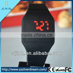 Hot Selling LED Touch Screen Fashion Colorful Unisex Sports Watch thumbnail-1