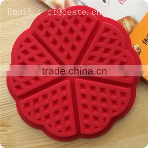 CTBED-004 Silicone Cake Baking Mold Cake Pan Muffin Cups Handmade Soap Moulds Biscuit Chocolate Ice Cube Tray DIY Mold thumbnail-1