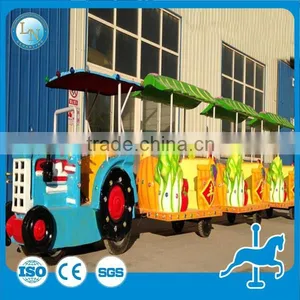 2016 Product,Fair Park Tourist Game! Kid Outdoor Electric Rides Trackless Train thumbnail-2