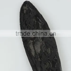 Wholesale Black Floral Lace Rabbit Bunny Ears Veil Headband thumbnail-6