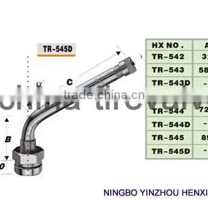 Nickel Plated Clamp Down Type Valve thumbnail-2