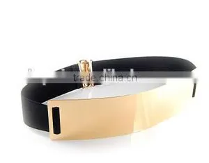 2014 Best Metallic Gold Belt Gold Mirror Belt Women thumbnail-1
