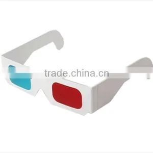 Plain White Paper 3D Glasses thumbnail-1