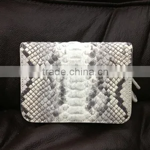 Genuine Python Snakeskin Purse and Wallet China Custom Business Card Wallet thumbnail-1