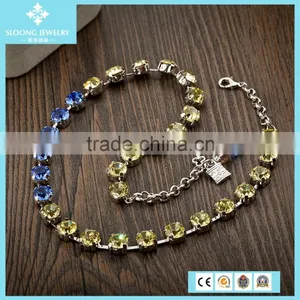 Fashion Valentine's Day Gift Crystal Necklace Designs thumbnail-2