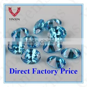 Aquamarine Round Brilliant Cut High Quality 5A Gemstone thumbnail-4