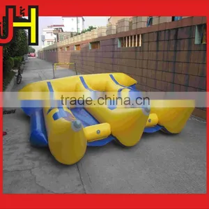 Inflatable Banana Boat, Flying Fishing Boat for Water Game thumbnail-1