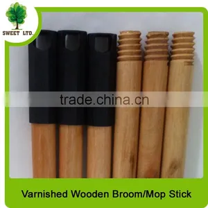 Wholesale 120x2.2cm Varnished Wooden Broom Stick With Big Cap thumbnail-1