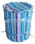 Folded Hanging Hamper Laundry Bag For Household (BWY006) thumbnail-1