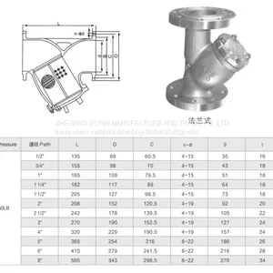 API CAST Y STAINER FLANGED thumbnail-2