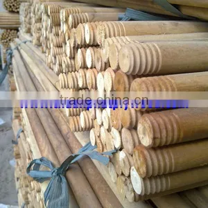 110-120X2.2CM NATURAL WOODEN BROOM STICK/NATURAL MOP WOODEN BROOM STICK/NATURAL BRUSH WOODEN STICK thumbnail-3