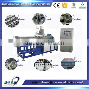 Twin Screw Core Filling Puffed Snacks Food Extruder Machine/Processing Line thumbnail-2