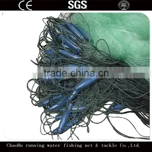Big Float Green Nylon Three Layer Monofilament Gill Nets thumbnail-2