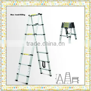 2012 Hot Sale Aluminum Telescopic Ladder thumbnail-1