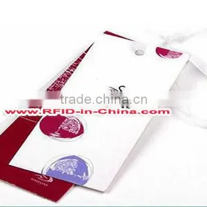 Long Range RFID Printing Barcode on Clothing Hang Tags thumbnail-1