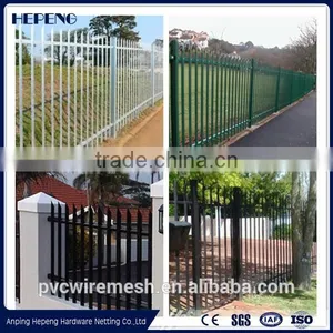 Anping Hepeng Steel Anti-climb Security Fence / Palisade Fence thumbnail-3