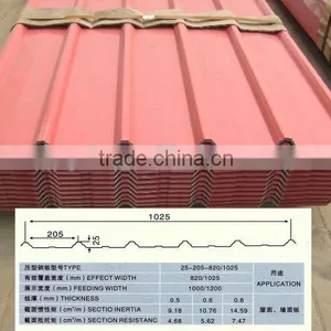 Prepainted Corrugated Steel Sheet/colored Steel Roofing Sheets/corrugated Roofing Sheet thumbnail-3