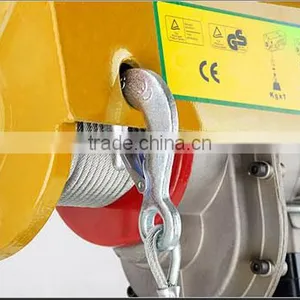 Small Electric Winch Hoist Mini Wire Rope Winch thumbnail-2