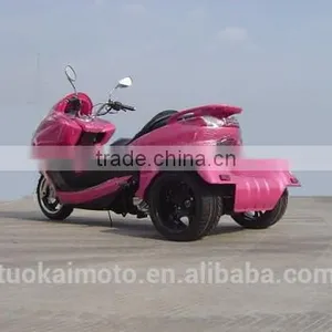 13KW 300cc Water-cooled CVT Trike Scooter With 14" Alloy Rims(TKM200E-L) thumbnail-2