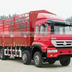 8x4 Diesel 290hp Lengthen Cabin Cargo Truck thumbnail-1