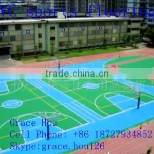 Plastic Sports PVC Flooring and PVC Sponge Floor thumbnail-4