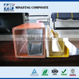 MF0019 Competitive Price FRP Fiber Glass Profile FRP Pultrusion Rod GRP Glass Fiber Profile thumbnail-5