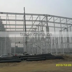 Professional Manufacture Sandwich Panel Steel Frame Prefabricated Warehouse thumbnail-2