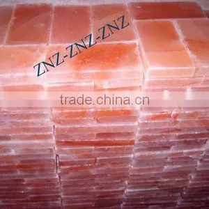 Solid Orange Natural Himalayan Rock Salt Bricks thumbnail-1
