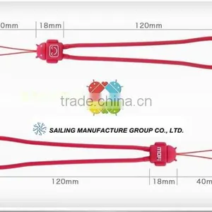 OEM Promotinal Hanging Silicone Mobile Phone Strap,promotional Cell Phone Straps for Iphone/MP3/bag/keychain thumbnail-3