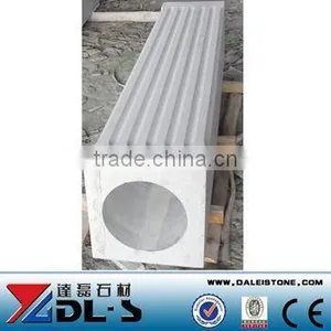 G603 Granite Decorative Square Columns For Gate Pillar Design thumbnail-1