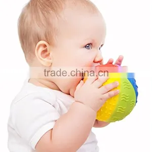 Customize Available Colorful Silicone Baby Toy/ball thumbnail-4