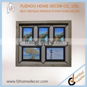 2017 Hot Seller Antique Wooden Multi Window Photo Frame With Good Quality thumbnail-2