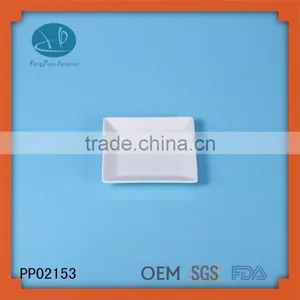 New Product Square White Ceramic Plates thumbnail-1