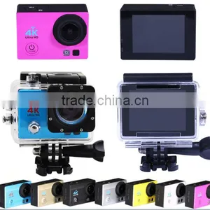 2017 New High Quality 4K Mini Remote Control Action Camera, Super Mini Outdoor Sports Camera For Wholesale thumbnail-2