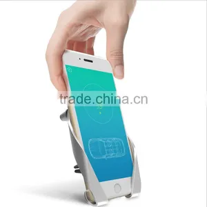 Smart Dual USB Car Charger & Car Holder For All Mobile Phones Intelligent Driver Assistant Sets thumbnail-2