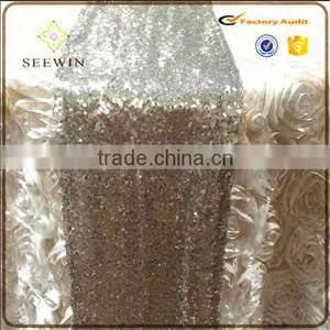 Lycra Sequin Table Runner for Banquet /home Use/party Use thumbnail-2