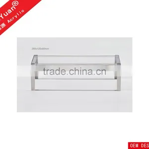 Elegant Transparent Acrylic Shoes Display Stand thumbnail-4